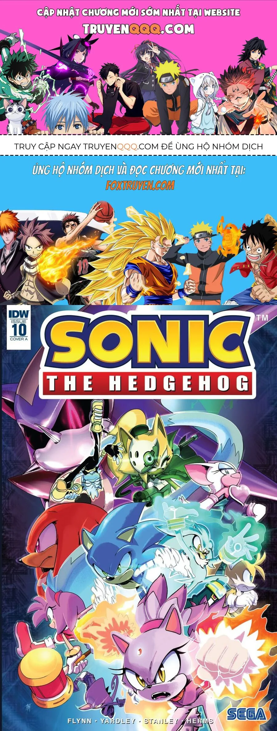 Sonic The Hedgehog chương 10 - trang 1