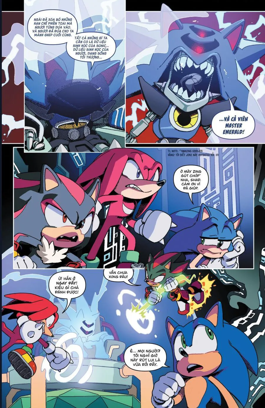 Sonic The Hedgehog chương 10 - trang 19