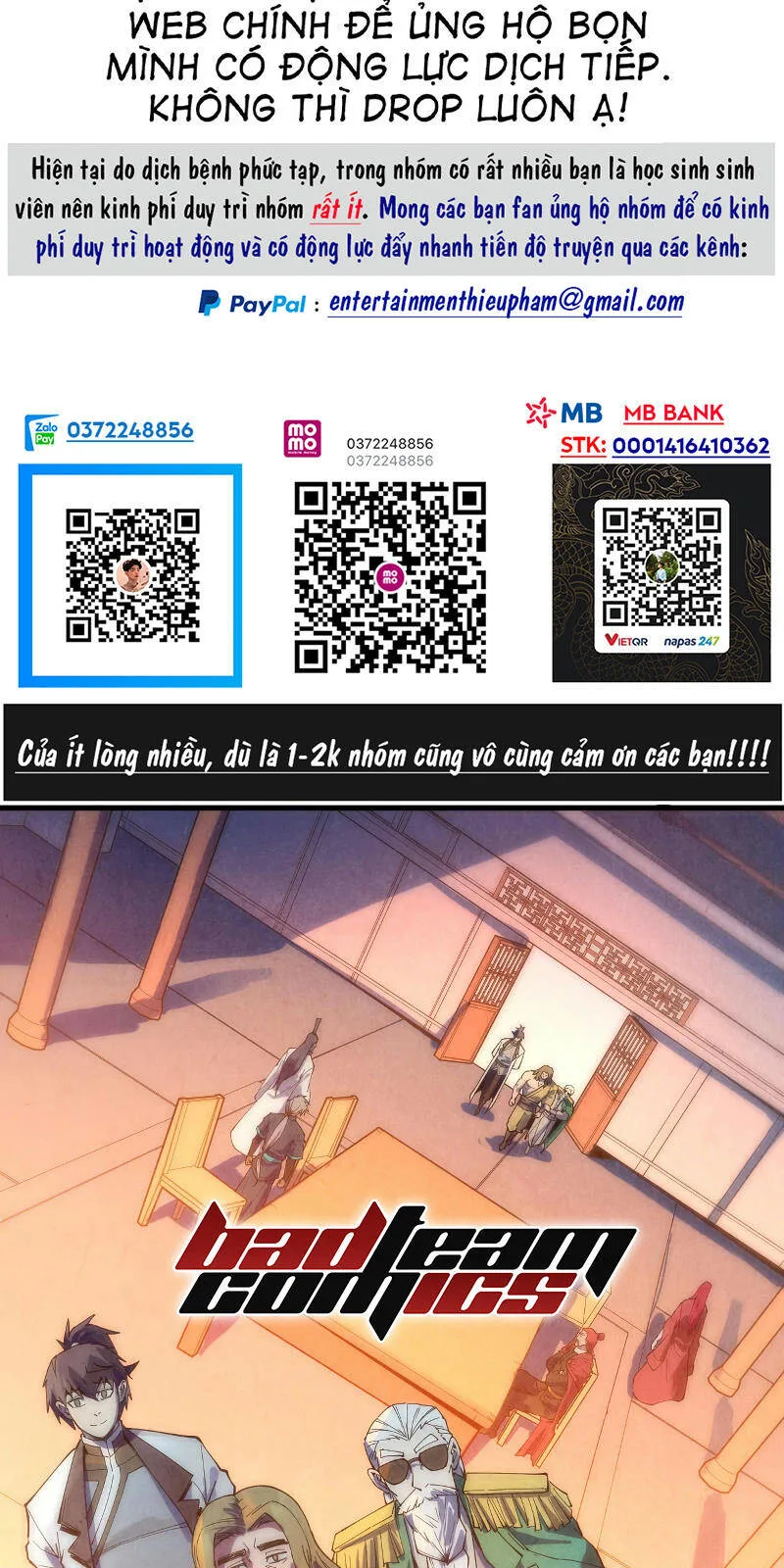 Vạn Cổ Chí Tôn chương 73 - trang 1