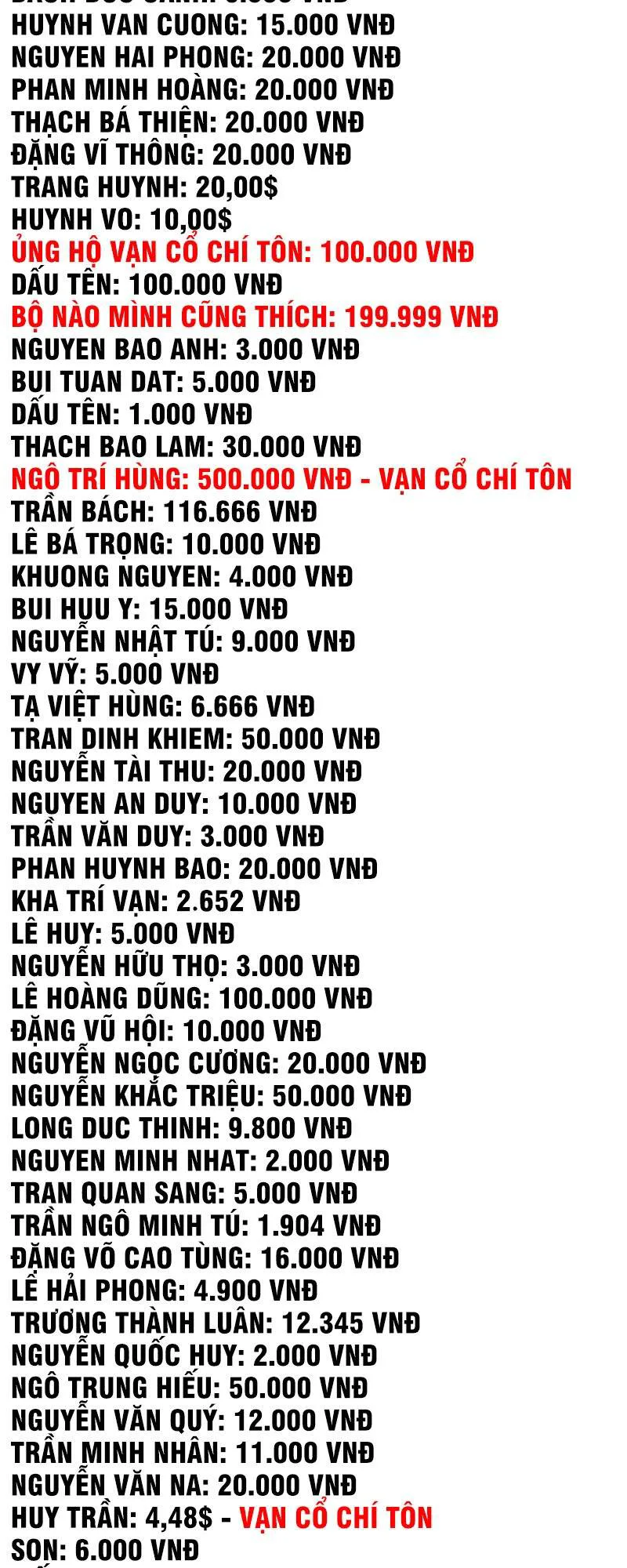 Vạn Cổ Chí Tôn chương 119 - trang 3