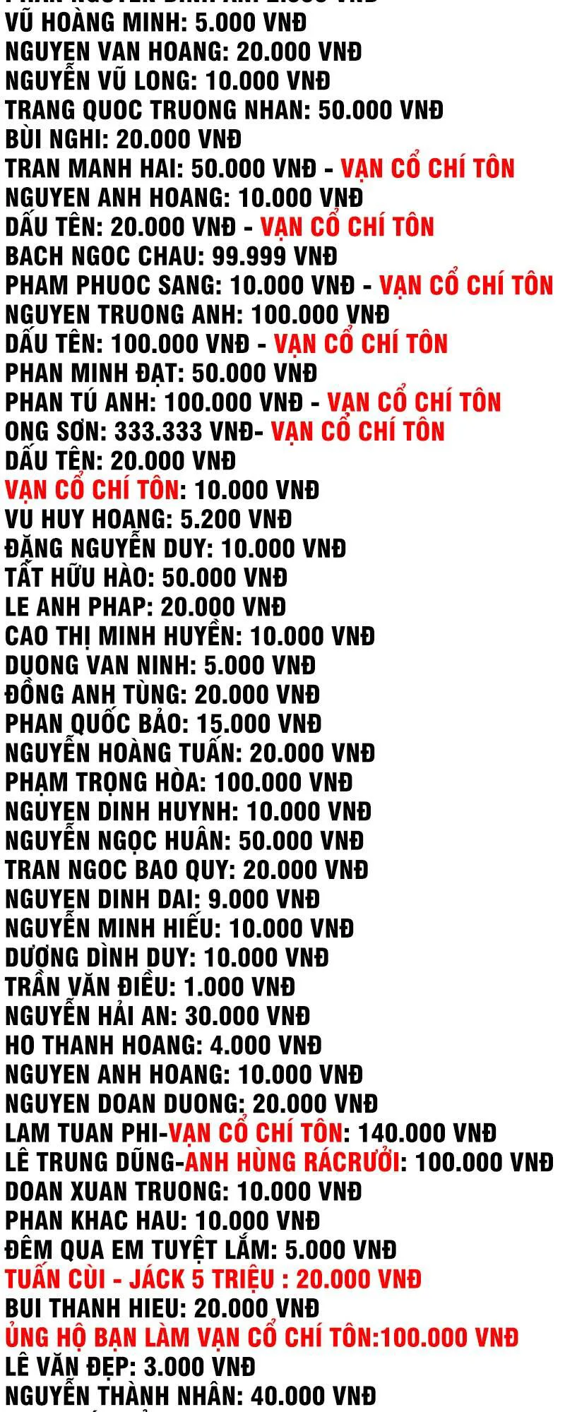 Vạn Cổ Chí Tôn chương 121 - trang 3