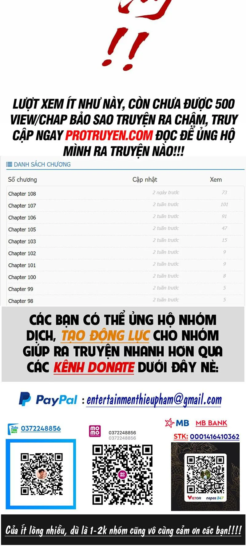 Vạn Cổ Chí Tôn chương 208 - trang 44