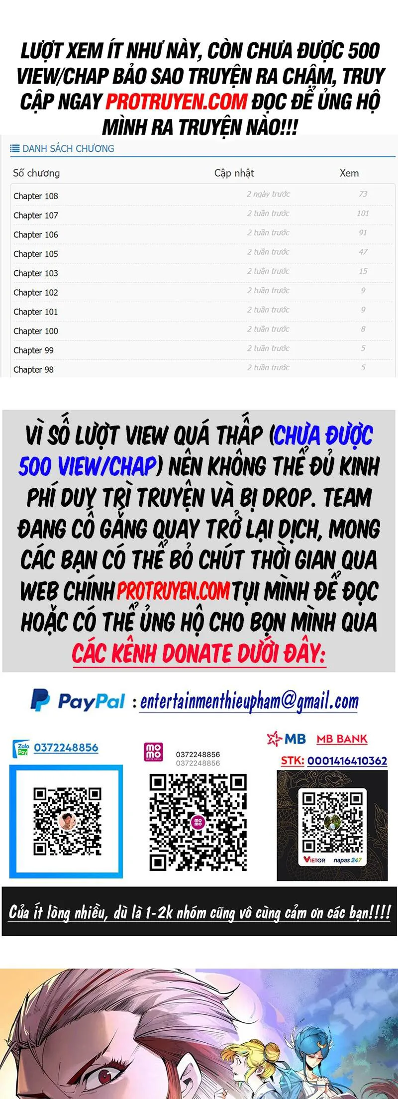Vạn Cổ Chí Tôn chương 227 - trang 1