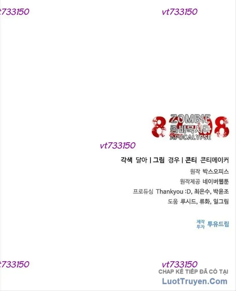 Mạt Thế Zombie 82-08 chương 108 - trang 164